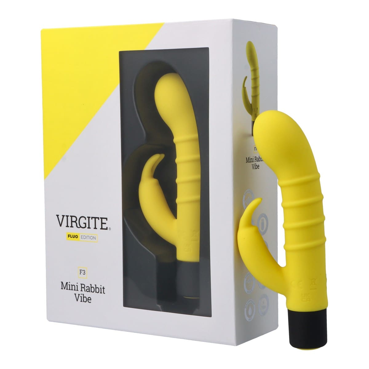 VIBRADOR F3 FLUO SILICONA RECARGABLE