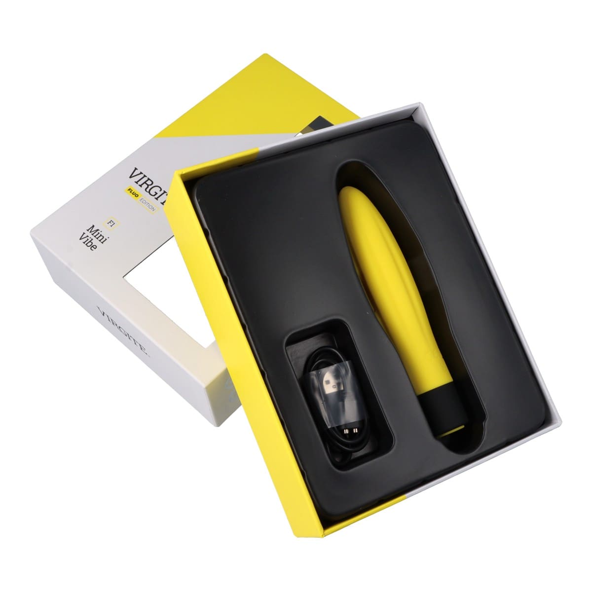 VIBRADOR F1 FLUO SILICONA RECARGABLE