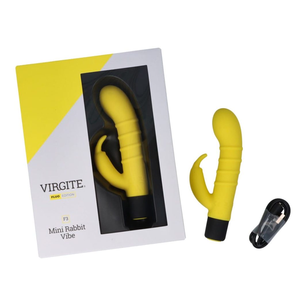 VIBRADOR F3 FLUO SILICONA RECARGABLE