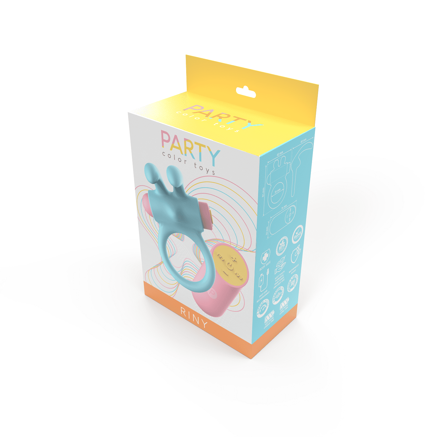 ANILLO VIBRADOR RINY CON MANDO SILICONA USB