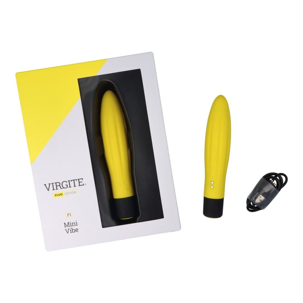 VIBRADOR F1 FLUO SILICONA RECARGABLE