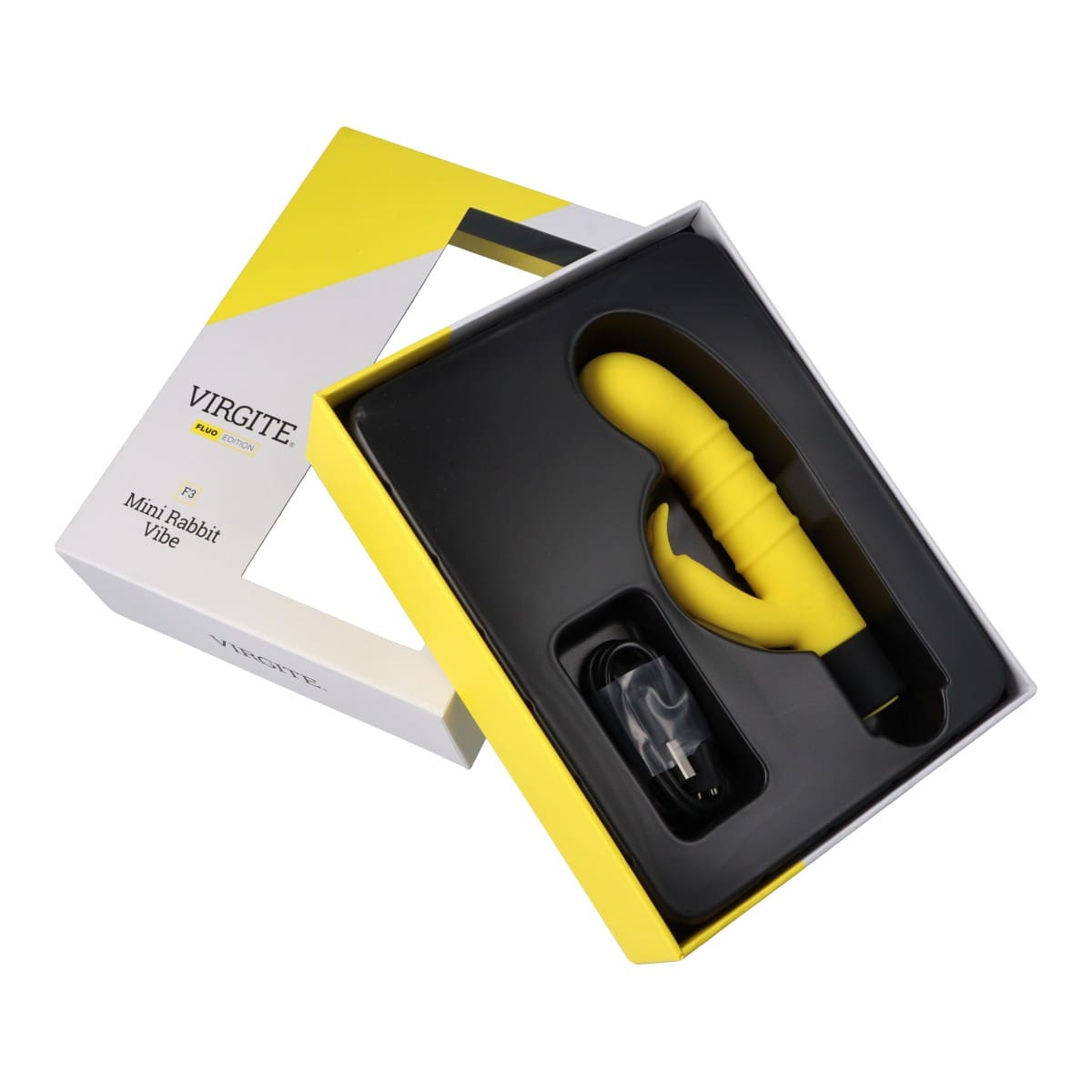 VIBRADOR F3 FLUO SILICONA RECARGABLE