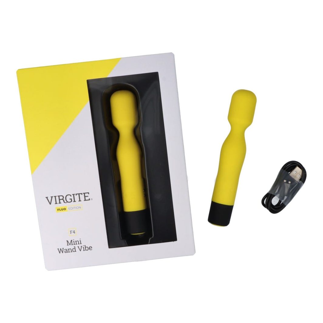 VIBRADOR F4 FLUO SILICONA RECARGABLE