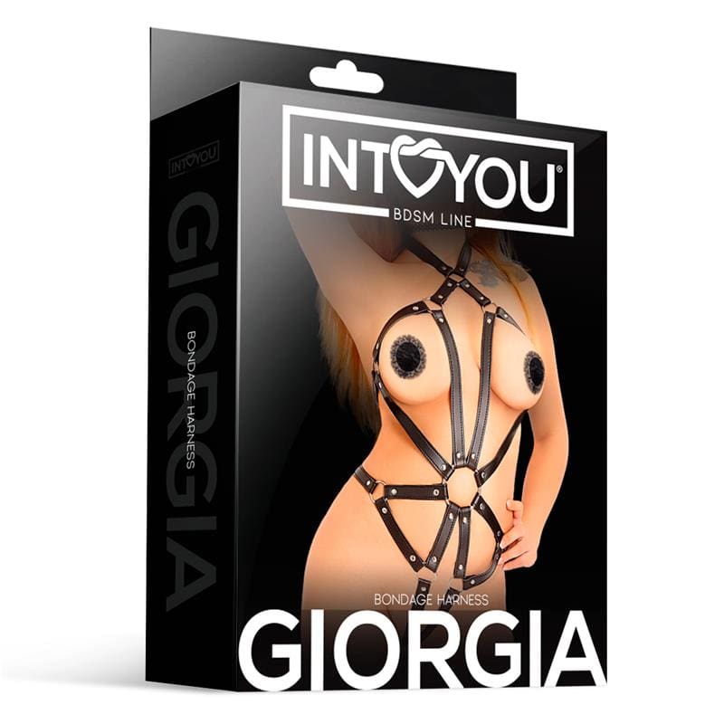 INTOYOU BDSM LINE GIORGIA ARNÉS DE CUERPO ENTERO PARA BONDAGE