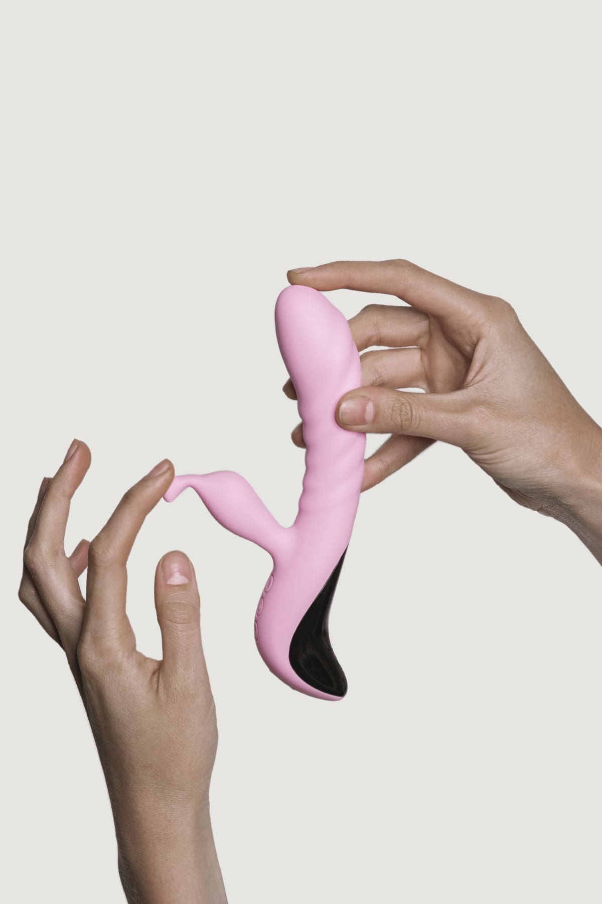 MINI TRIGGER VIBRADOR SILICONA - ROSA