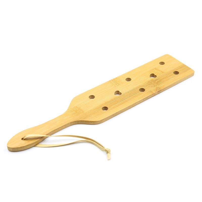 LATETOBED BDSM LINE PALA DE BAMBÚ CON CORAZONES 33 CM
