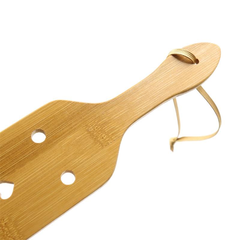 LATETOBED BDSM LINE PALA DE BAMBÚ CON CORAZONES 33 CM