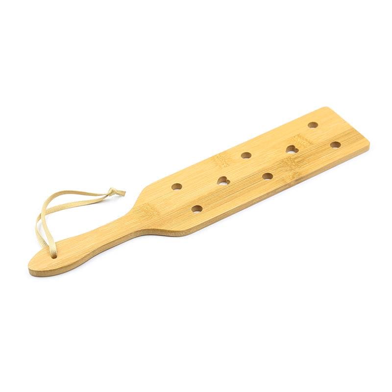 LATETOBED BDSM LINE PALA DE BAMBÚ CON CORAZONES 33 CM