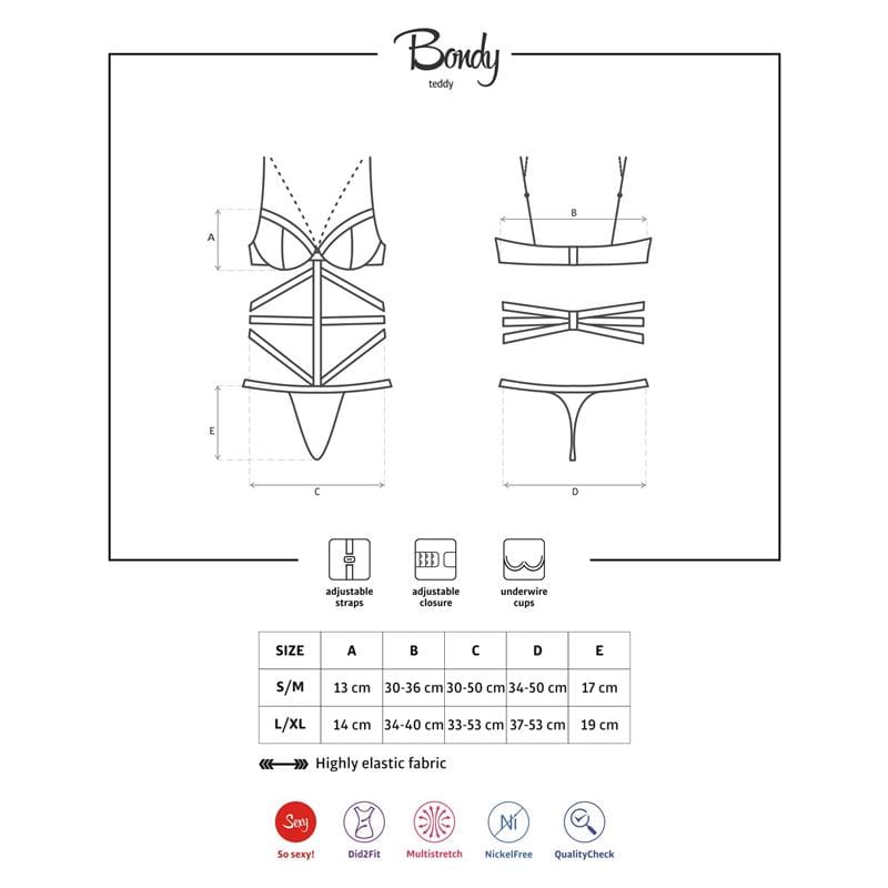 OBSESSIVE BONDY BODY NEGRO