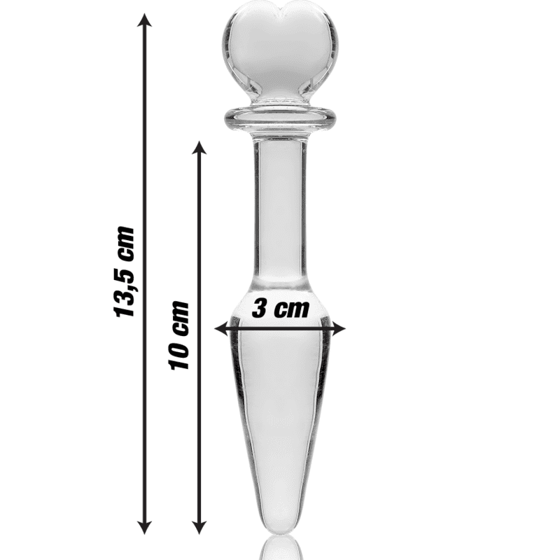 NEBULA SERIES BY IBIZA™ - MODELO 7 PLUG CRISTAL BOROSILICATO 13.5 X 3 CM - Imagen 12