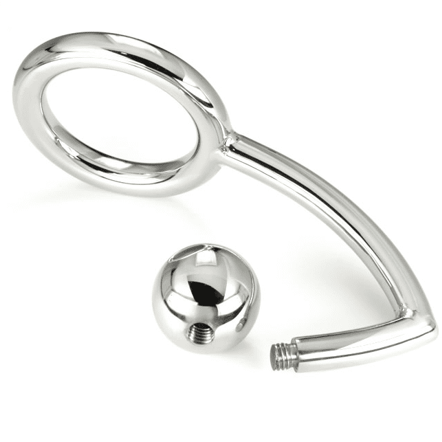 METALHARD COCK RING ANILLO CON GANCHO INTRUDER ANAL