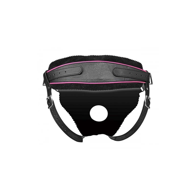 STRAP U FLAMINGO ARNÉS CINTURA BAJA NEGRO