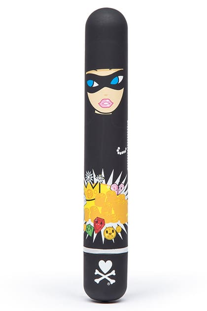 tokidoki Vibrador Clásico 7 Funciones Negro Robber Mujer
