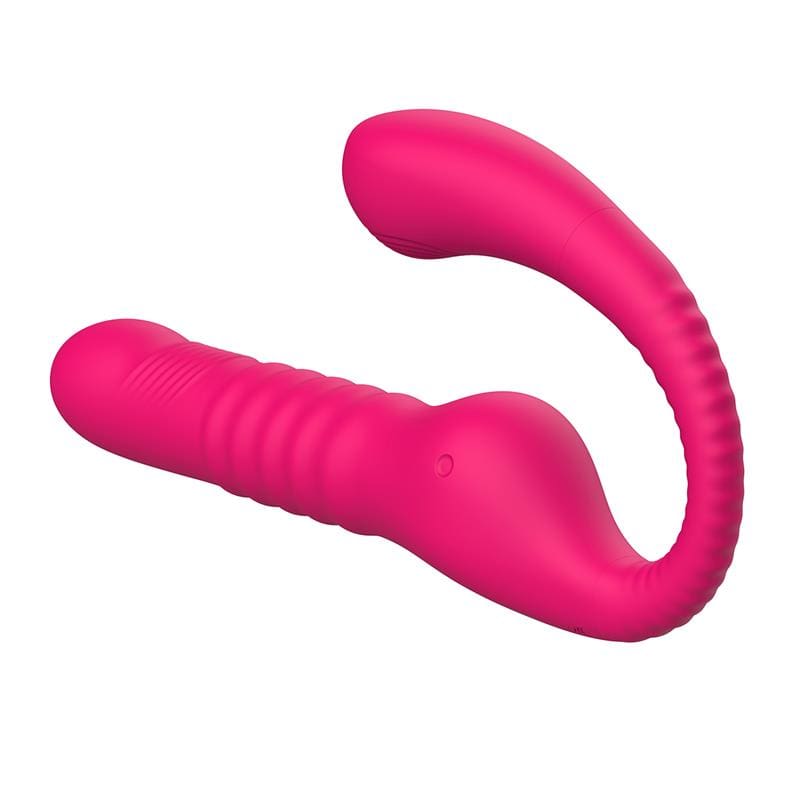 ACTION NO. TWENTYTHREE VIBRADOR DOBLE CON PULSACIÓN Y THRUSTING FLEXIBLE 180º