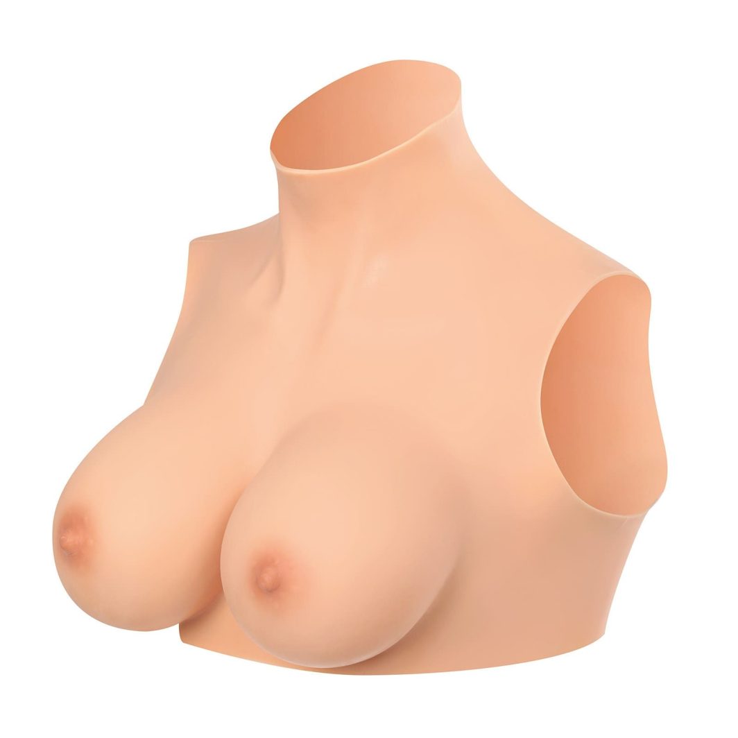 BUSTO PECHO CUELLO ALTO CLARO L
