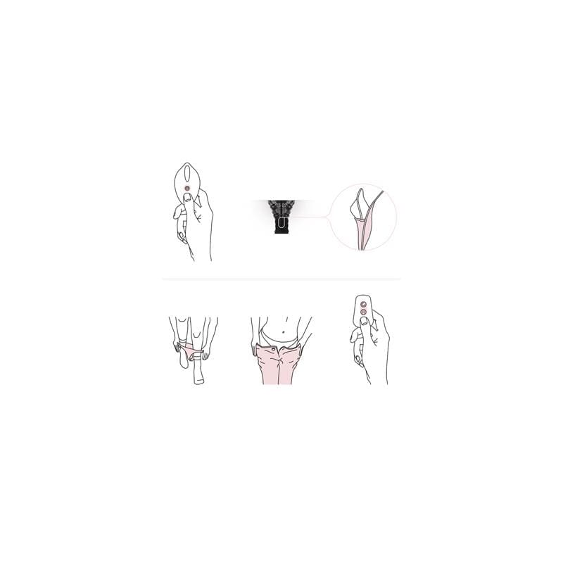 PANTYREBEL TANGA CON ESTIMULADOR CONTROL REMOTO - Imagen 12
