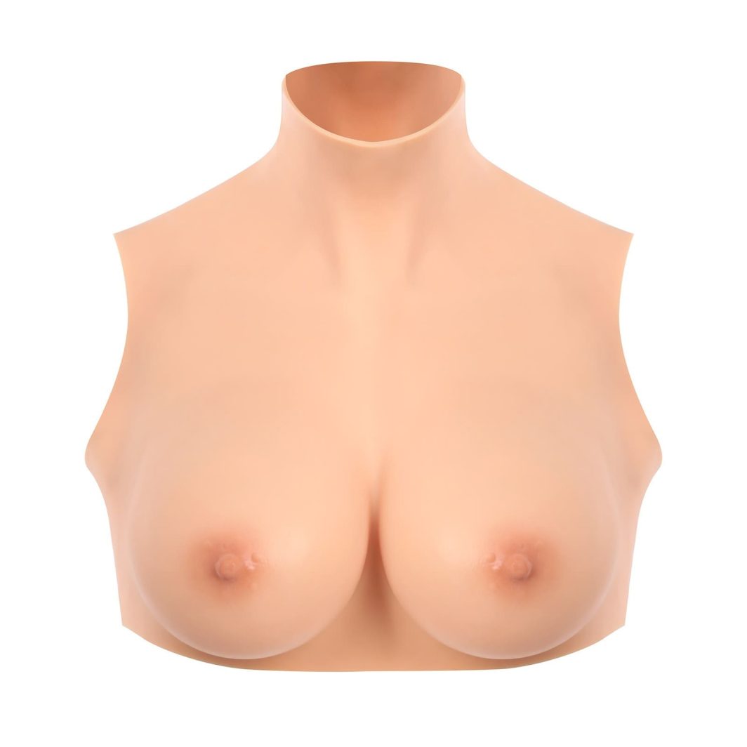 BUSTO PECHO CUELLO ALTO CLARO L
