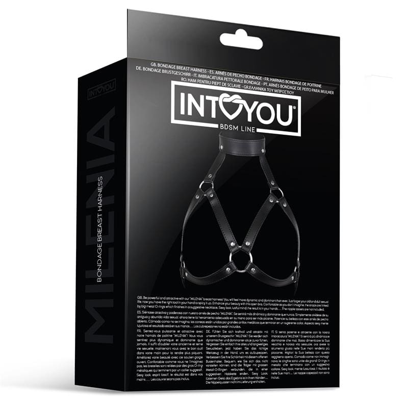 INTOYOU BDSM LINE MILENIA ARNÉS DE PECHO PARA BONDAGE