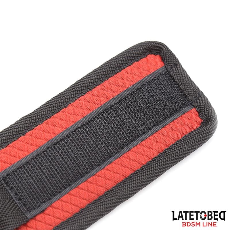 LATETOBED BDSM LINE RESTRICCIONES PARA LA CAMA CON ANTIFAZ ESPOSAS AJUSTABLES Y DESMONTABLES