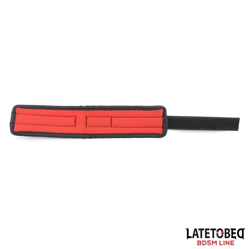 LATETOBED BDSM LINE RESTRICCIONES PARA LA CAMA CON ANTIFAZ ESPOSAS AJUSTABLES Y DESMONTABLES