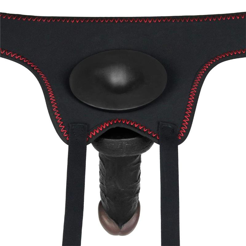 LOVETOY ARNÉS AJUSTABLE CON DILDO 10 FUNCIONES 7.0"