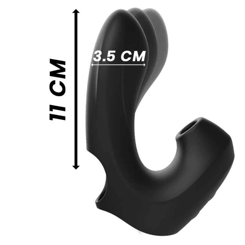 POTENTE DEDAL VIBRADOR MAS SUCCIONADOR