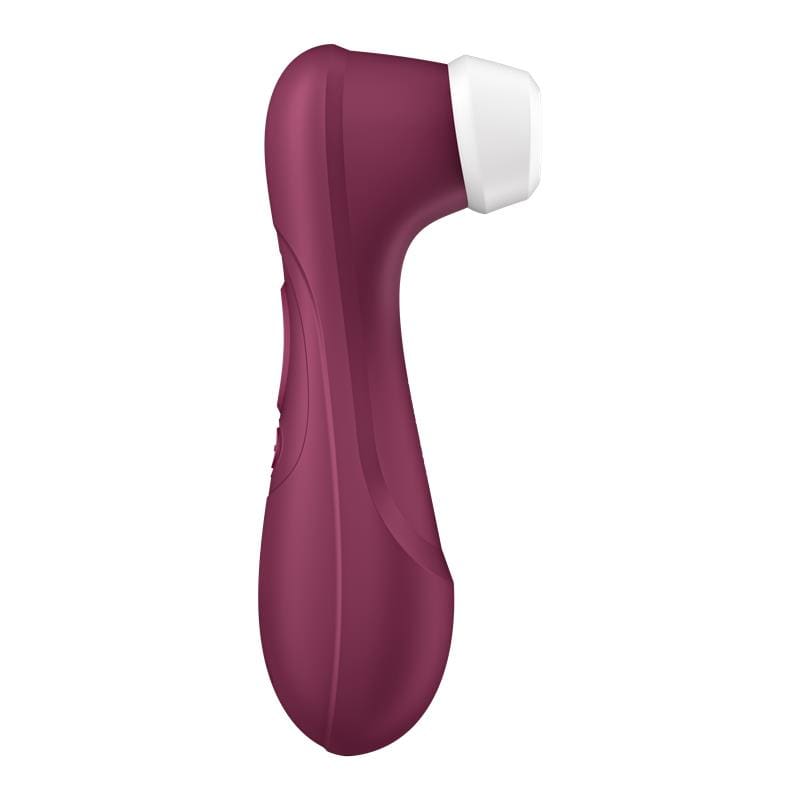 SATISFYER PRO 2 GEN 3 LIQUID AIR TECHNOLOGY SUCCIÓN Y VIBRACIÓN APP CONNECT WINE RED