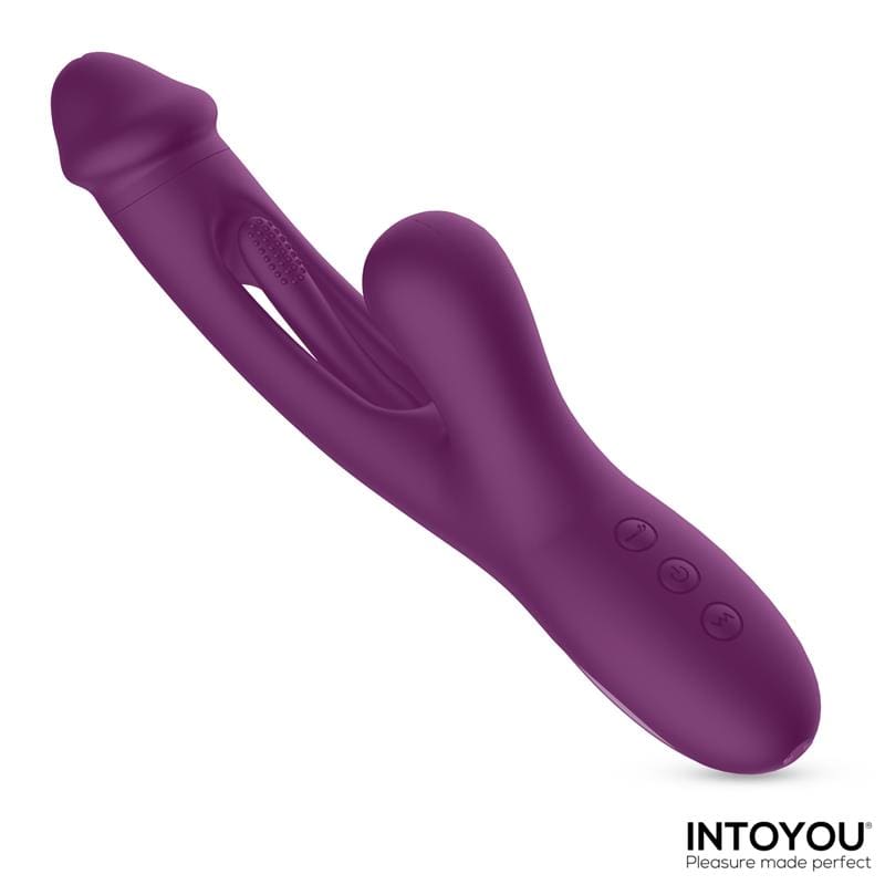 INTOYOU SITER VIBRADOR CON LENGUA MOVIMIENTO FLIPPING Y BOLA GOLPETEO