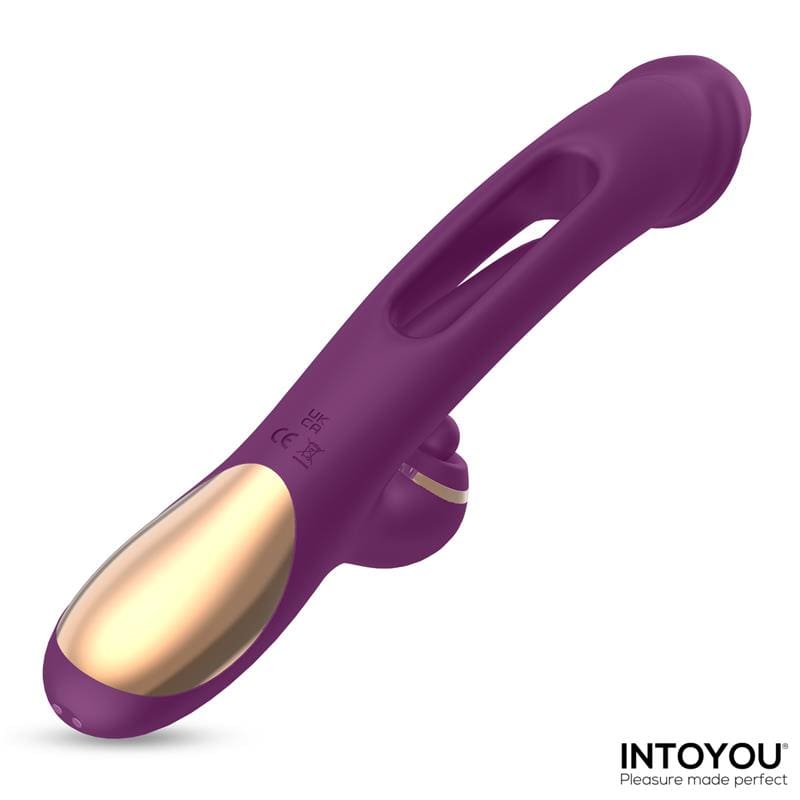 INTOYOU SITER VIBRADOR CON LENGUA MOVIMIENTO FLIPPING Y BOLA GOLPETEO
