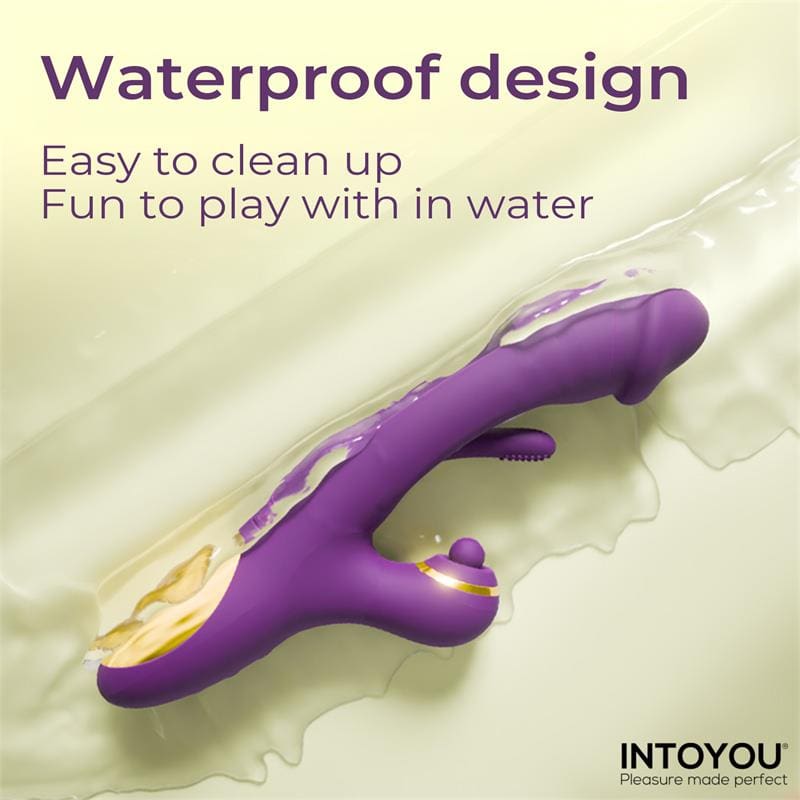 INTOYOU SITER VIBRADOR CON LENGUA MOVIMIENTO FLIPPING Y BOLA GOLPETEO