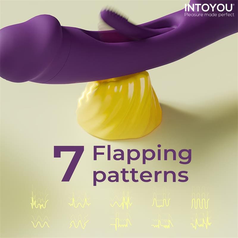INTOYOU SITER VIBRADOR CON LENGUA MOVIMIENTO FLIPPING Y BOLA GOLPETEO