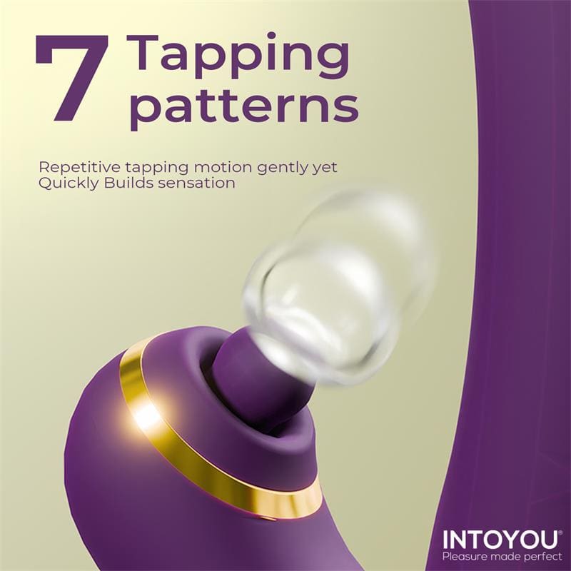 INTOYOU SITER VIBRADOR CON LENGUA MOVIMIENTO FLIPPING Y BOLA GOLPETEO