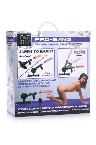 SEX MACHINE PRO-BANG C/ MANDO Y DILDO