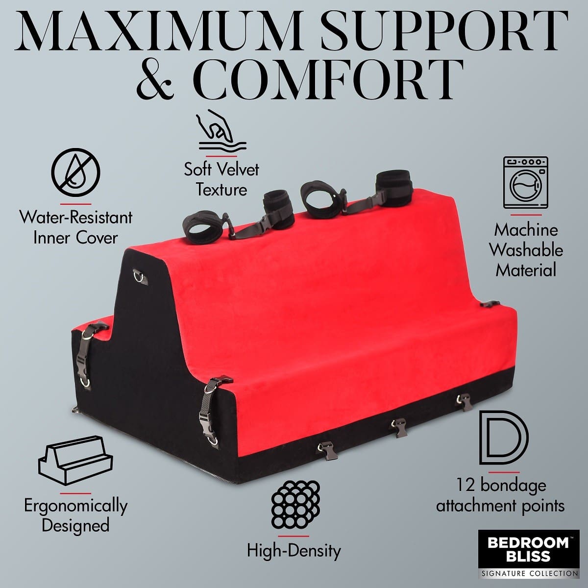 BANCO LOVER'S BONDAGE BENCH ROJO