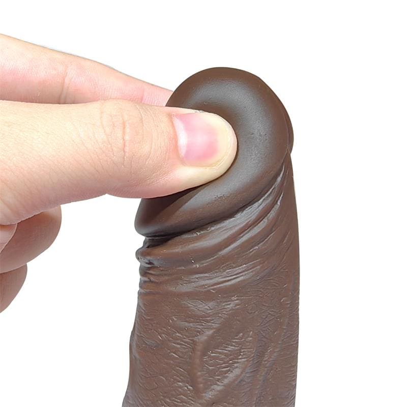 CENTAURO SEVERO DILDO REALISTA TURBO SHAKING THRUSTING, ROTACIÓN 360º CONTROL REMOTO EFECTO CALOR