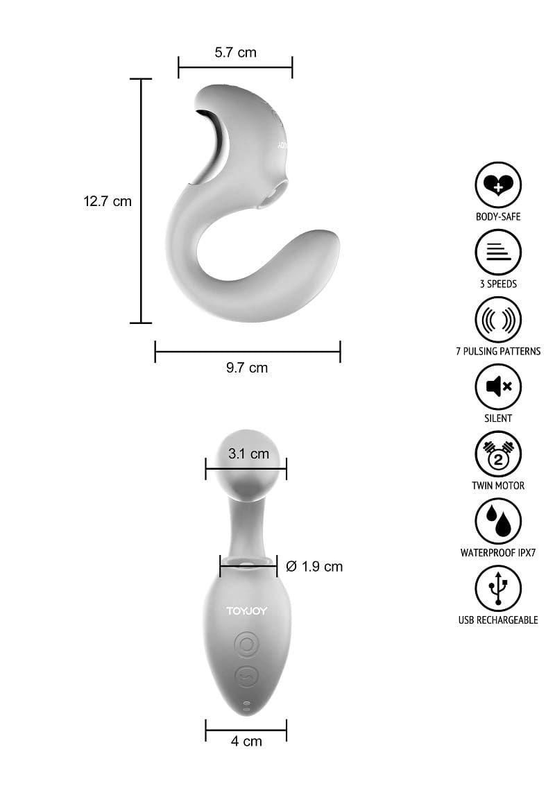 TWIST CLITORAL VIBRATOR