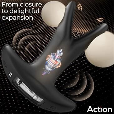 ACTION PINSY PLUG ANAL EXPANDIBLE CON CONTROL REMOTO