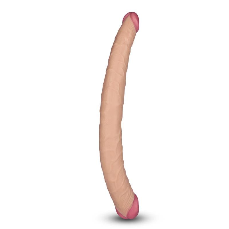 LOVETOY DILDO DOBLE LADYKILLER 14" NATURAL