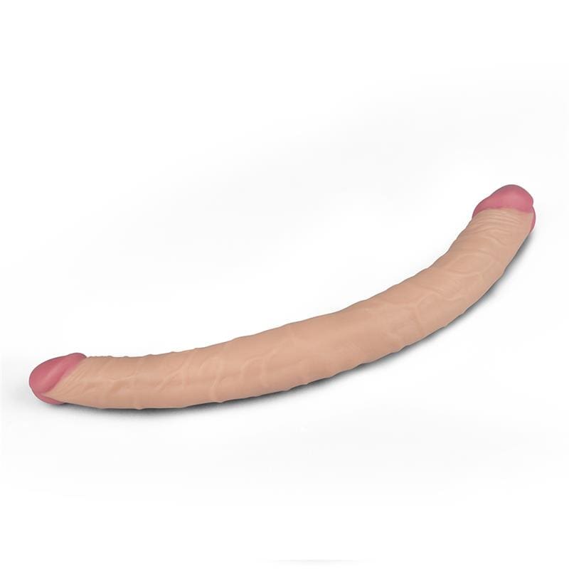 LOVETOY DILDO DOBLE LADYKILLER 14" NATURAL