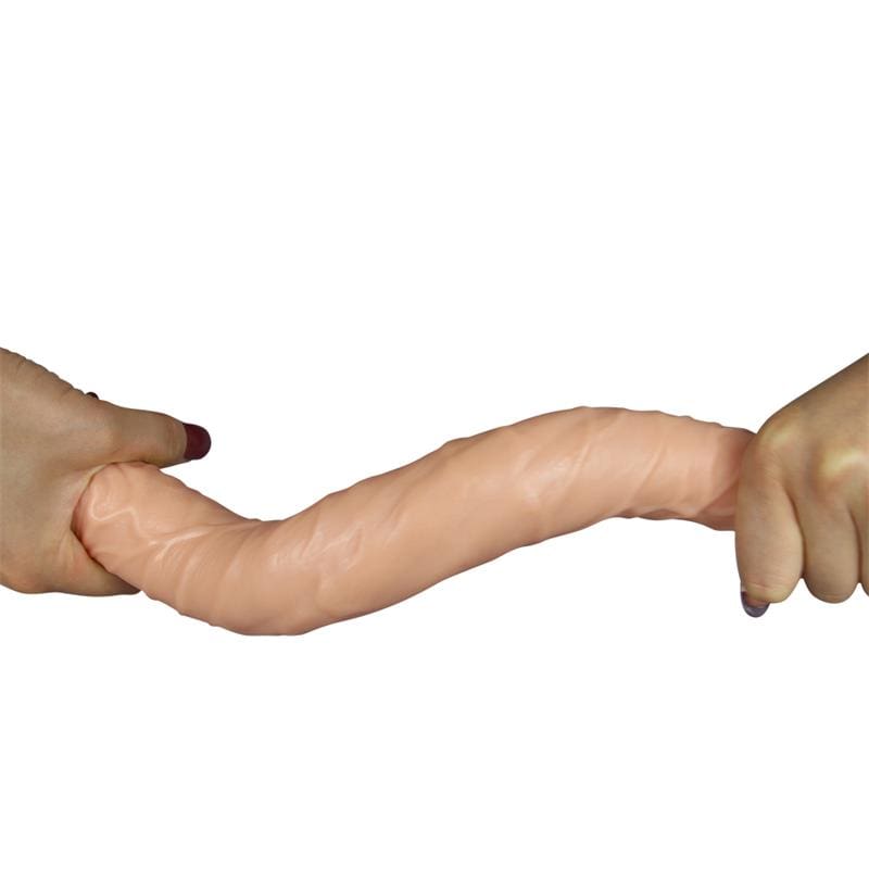 LOVETOY DILDO DOBLE LADYKILLER 14" NATURAL