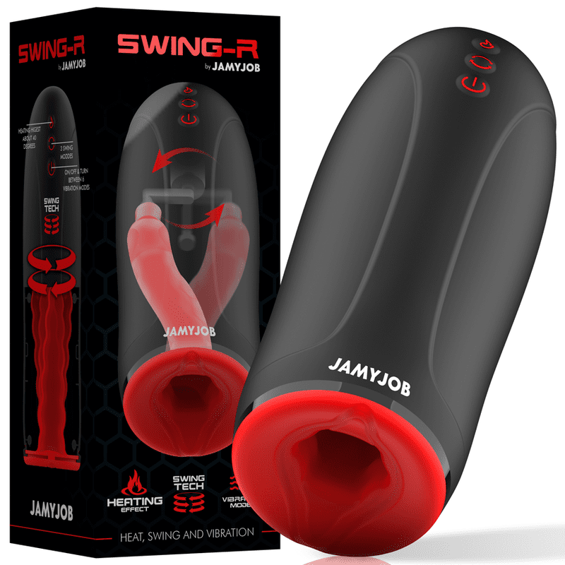 SWING-R MASTURBADOR DE CALOR, OSCILACIÓN Y VIBRACIÓN