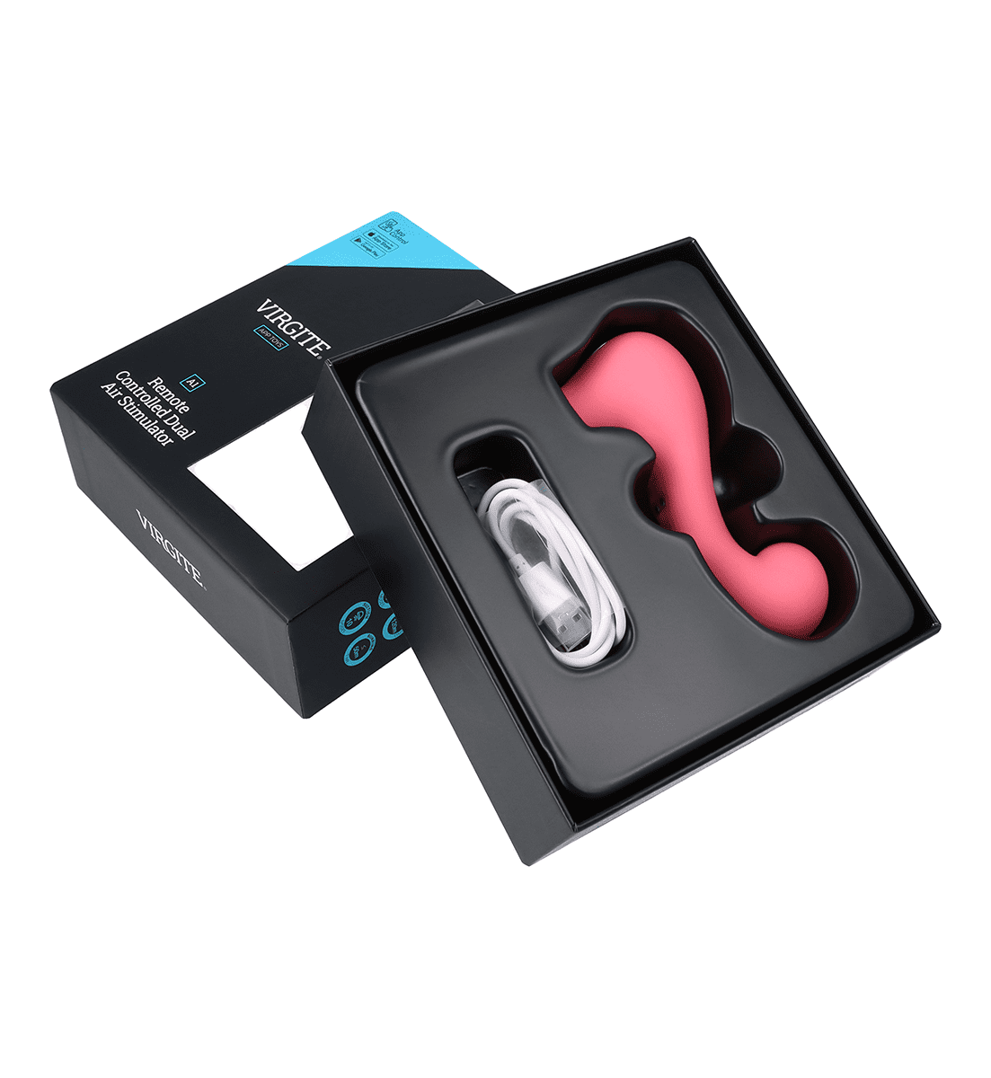 A1 REMOTE CONTROLLED DUAL AIR STIMULATOR