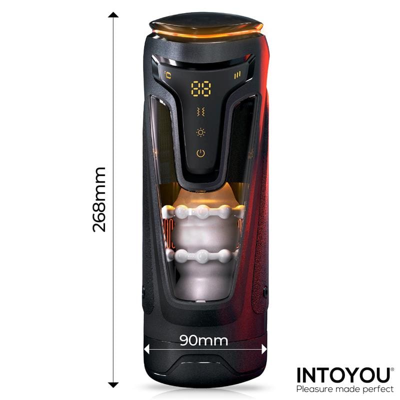 INTOYOU CONOR MASTURBADOR MASCULINO CON THRUSTING, VIBRACIÓN Y CALOR
