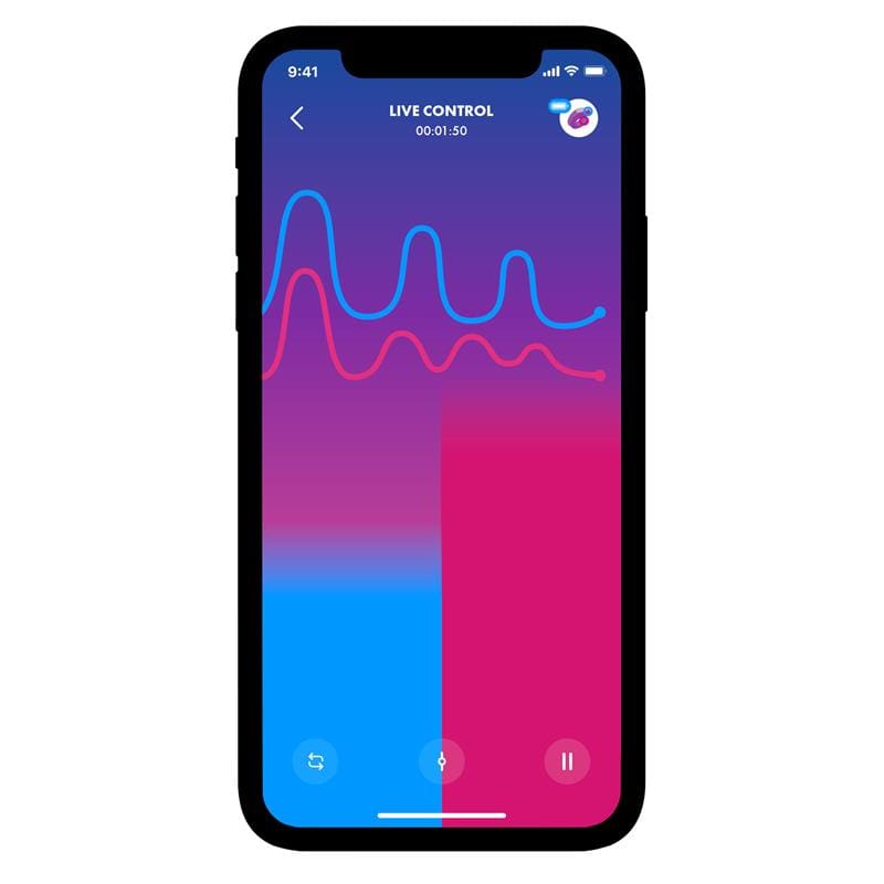 SATISFYER MONO FLEX VIBRADOR CON APP MAUVE