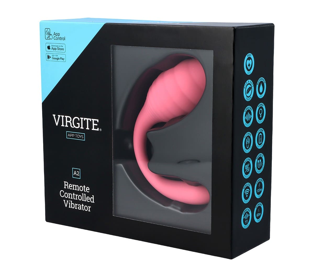 A2 REMOTE CONTROLLED VIBRATOR