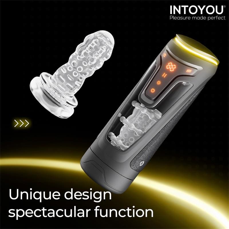 INTOYOU CONOR MASTURBADOR MASCULINO CON THRUSTING, VIBRACIÓN Y CALOR