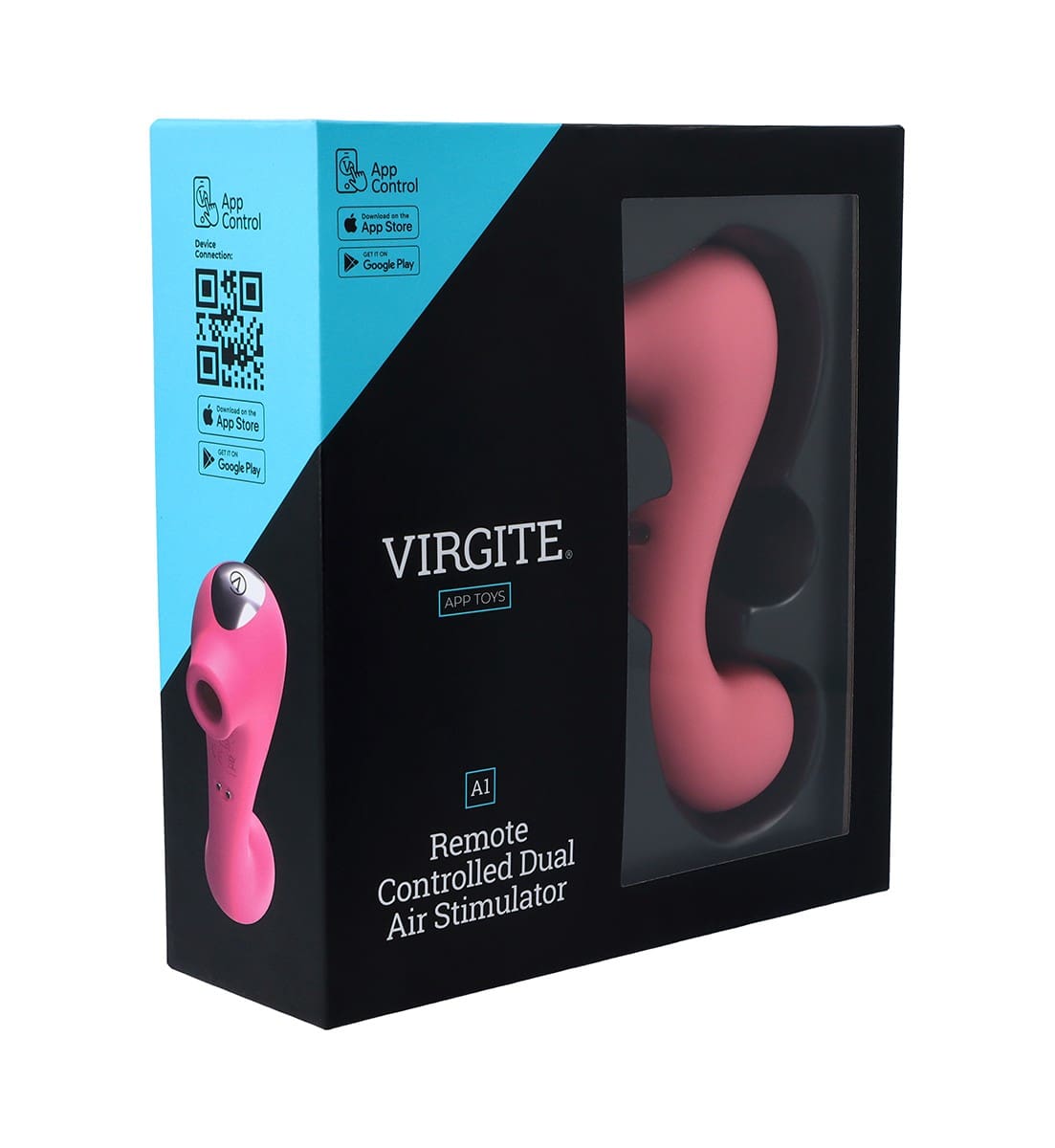 A1 REMOTE CONTROLLED DUAL AIR STIMULATOR