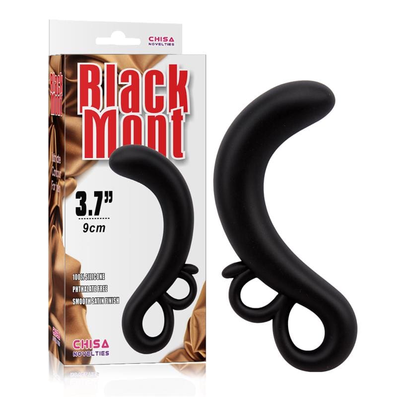 CHISA ESTIMULADOR PUNTO G TWO-FINGER SILICONA NEGRO