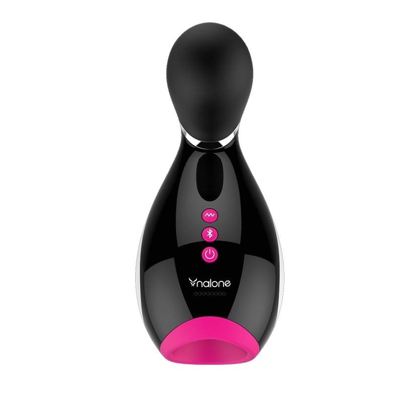 NALONE Masturbador Oxxy Negro y Fuchsia