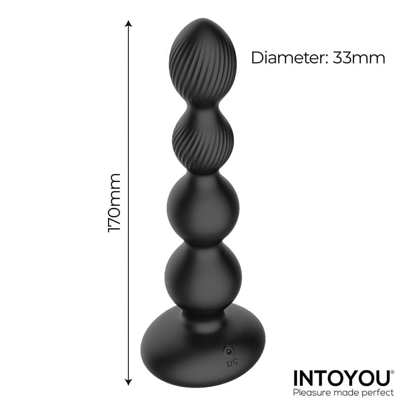 INTOYOU MOUVE PLUG ANAL CON WAVING Y VIBRACIÓN CON CONTROL REMOTO 2 MOTORES